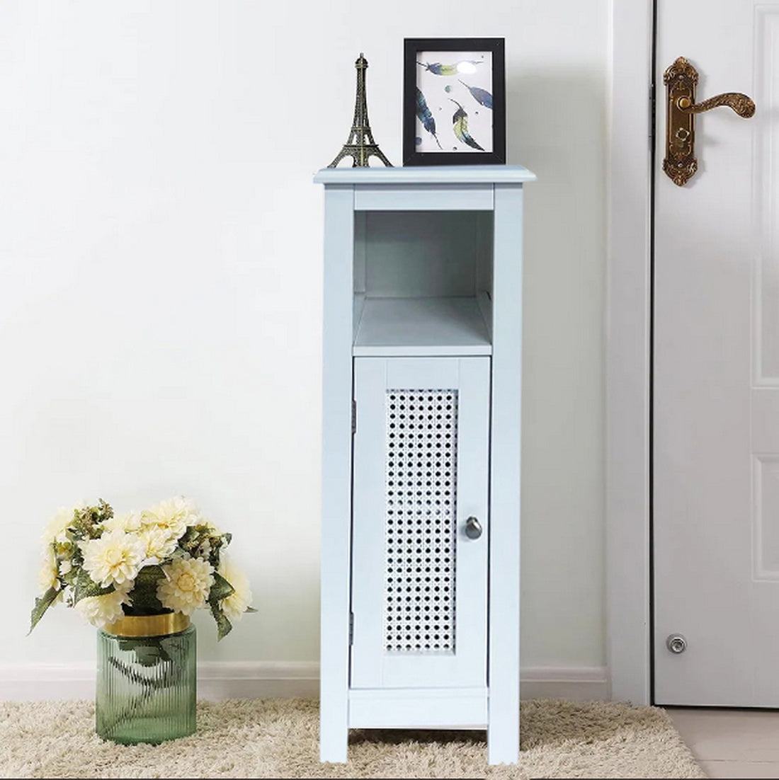 Aspect Odense Bathroom Corner Storage White