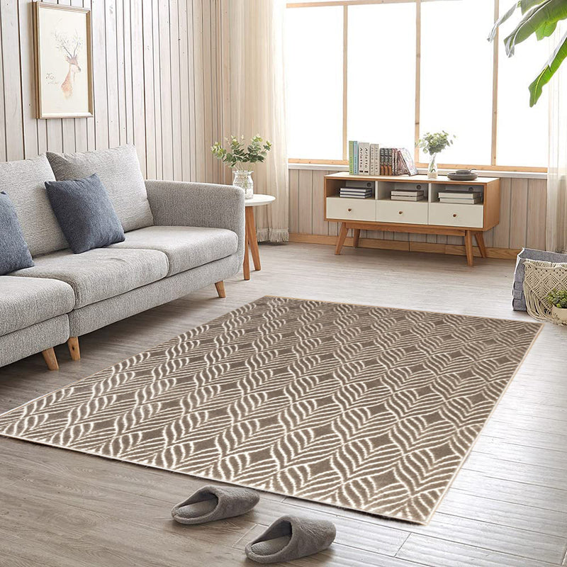 Delicate Soft Touch Rug-120x170cm- Grey (6024397095075)