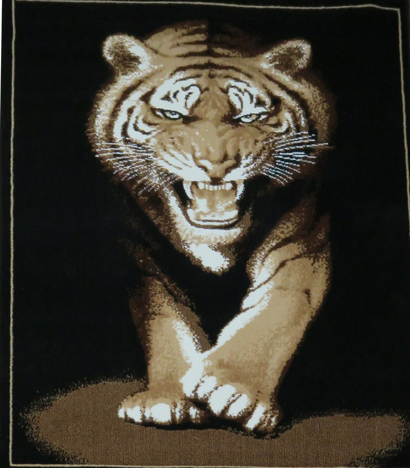 Animal Tiger Print Area Rug (7170081161379)