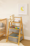 Happer Folding Bamboo Frame Storage Rack