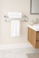 Wall Mounted Towel Rack,Silver