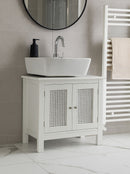 Vera Bathroom Storage Under Sink Cabinet, White