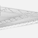 5 Tier Heavy Duty Chrome Wire Shelving Unit