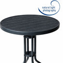 Eden 3 Pieces Rattan Bistro Set ,Grey-GF14GY - Aspect Furniture Store