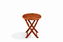 Katie Folding Garden Balcony 3 Pieces Bistro Set ,100% FSC Acacia Wood-GF16 - Aspect Furniture Store