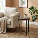 Arcadia Round Vintage Industrial Style, Side Table