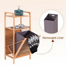 Happer Tilt out Bamboo Storage Laundry Hamper (7344866918563)