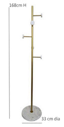 Angelo Entryway Coat Stand With Marble Base (7803660533972)