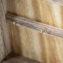 Vintage Wooden Key Storage Box