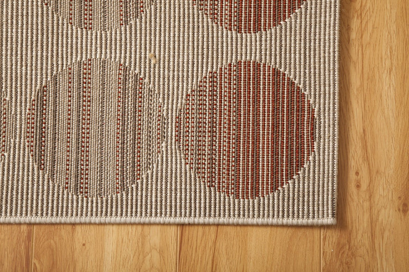 Dim Flatweave Rug with Faded Polka Dots-160x230cm (6024397324451)