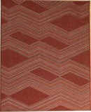 Farah Flatweave Rug with Chevron Design-160x230cm (6024398569635)
