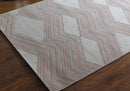 Twist Flat weave Chevron Patterned Rug-160 x 230cm (6024413773987)