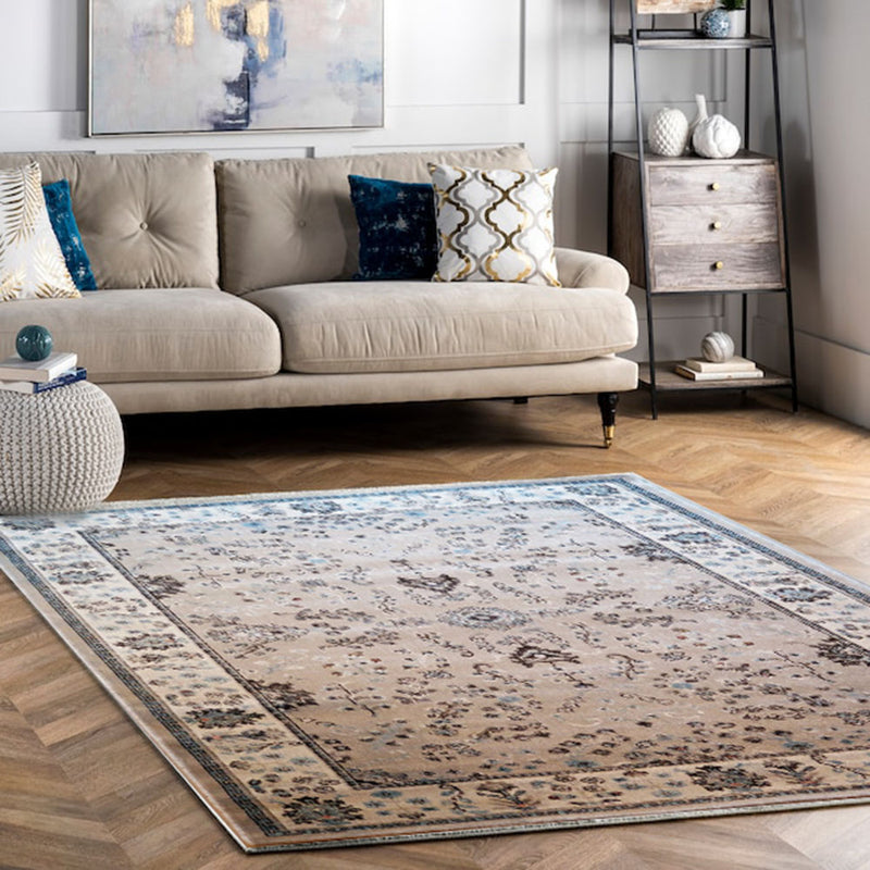 Herat Oriental Area Rug (Grey/Cream, 160 x 230 cm) (6024401027235)