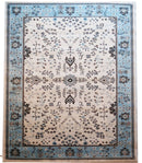 Herat Oriental/Persian/Floral Area Rug (Grey/Teal, 160 x 230 cm) (6024401092771)