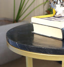 Gabriella Accent Side Table, Black Marble (7803673018580)